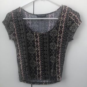 Fancy crop top